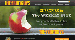 Desktop Screenshot of fruitguys.com
