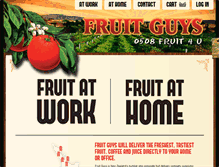 Tablet Screenshot of fruitguys.co.nz